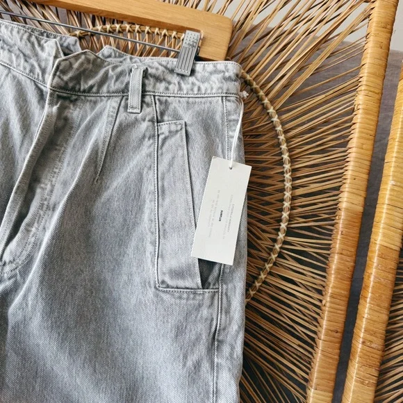 Citizens of Humanity Surplus NWT Gema Pant- White Sage SZ 28 Barrel Jeans - Picture 3 of 12